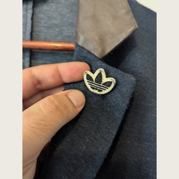 ADIDAS x KAZUKI KIRAISHI - Navy logo jacket - Sz M - Picture 3 of 7